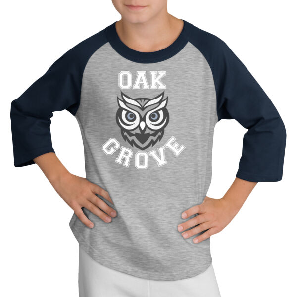 Sport-Tek® Youth Colorblock Raglan Jersey Thumbnail