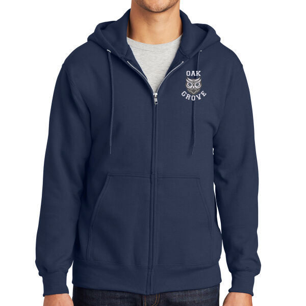 Port & Company Core Fleece Full-Zip Hooded Sweatshirt Thumbnail
