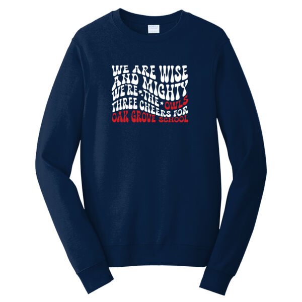Port & Co Adult Core Fleece Crewneck Sweatshirt Thumbnail