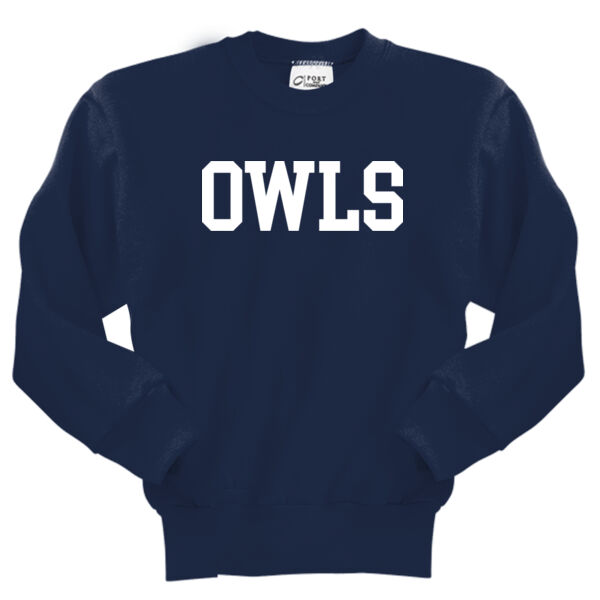 Port & Co Youth Core Fleece Crewneck Sweatshirt Thumbnail