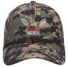 OTTO CAP Digital Camouflage 6 Panel Low Profile Baseball Cap Thumbnail